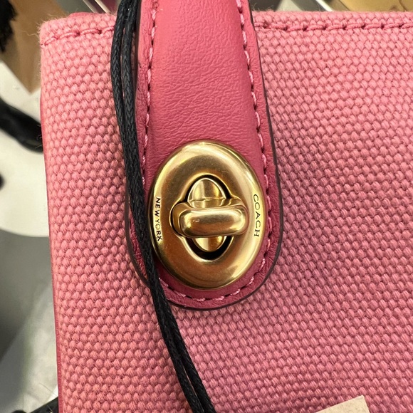 Coach Pink Coffee shop pouch - Picture 2 of 4